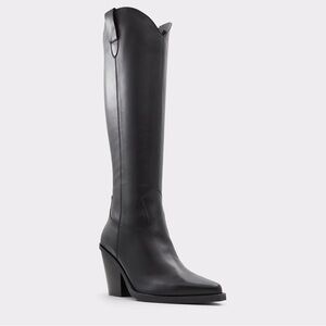 Aldo Nevada cowboy boot in black